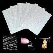 500 Pcs Double Sided Acrylic Sticker,Removable No Trace Adhesive Sticky Tack Putty Glue Dots for Wall Hanging Crafts Balloons Festival Party Decorations