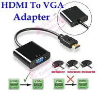 在飛比找蝦皮購物優惠-HDMI TO VGA adapter with audio