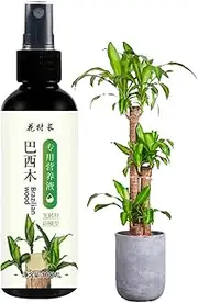 Brazilian Wood Houseplant Fertilizer - 100ml Brazil Lucky Wood Hydroponic Special Nutrient Plant Food,Green Radish Liquid Fertilizer for Bonsai & Potted Plant, Without Dilution