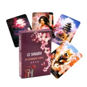 LE SAKURA Cards Tarot Cards Beginner-Friendly Portable Deck Oracle