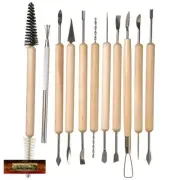 M00052 MOREZMORE Polymer Clay Pottery Ceramics Sculpting Modeling Tools Set