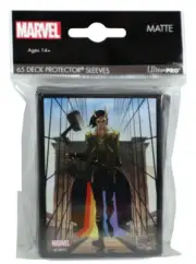 Upper Deck Marvel Deck Protector Collectible Card Sleeves Loki 65 Count New