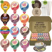 Coffee Mate Coffee Creamer Singles, Coasters & Stirrers, 100, 212, 444 total ct