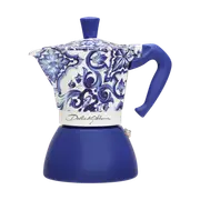 Bialetti Dolce & Gabbana Blu Med 4 Cup Moka Induction