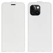 For Iphone 15 Texture Single Vertical Flip Leather Phone Case