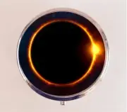 Eclipse Pill Box Case Pillbox Holder Trinket Sun Moon