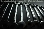 Ratchet Combination Metric Wrenches Garage Torque Gear A Set of Key Hand Tools
