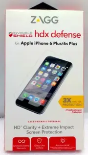 ZAGG Hdx Defense Screen Protector Iphone 6 Plus/ 6s Plus