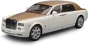 Scale Finished Model Car 1:18 for Rolls-Royce Phantom Alloy Luxury Car Model Diecast Simulation Vehicles Adult Collection Display Miniature Replica Car