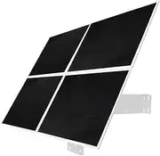Solar Panel, 80W Shingled Solar Panel Surveillance Camera Charging Kit Photovoltaic Power Generation System for RV, Camper, Vehicle, Caravan