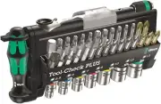 056490 Tool-Check Plus Bit Ratchet Set with Sockets - Metric