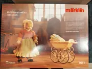 MARKLIN 1611 DOLL & SCROLLER ONE TIME EDITION 1995 NEW ORIGINAL BOX