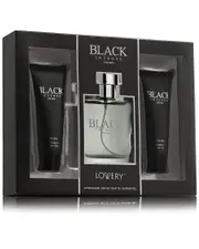 Lovery Black Intense Men's Bath and Body Home Spa Gift Beauty Set
