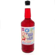Hypothermias WILD CHERRY Flavor Syrup Snow Cone machine Shaved Ice QUART