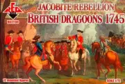 Red Box Models 1/72 JACOBITE REBELLON BRITISH DRAGOONS 1745 Figure Set
