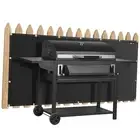 Fireproof Deck Fence Cover and Screen Protect Deck Railing from Grill Heat,