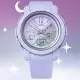 【CASIO 卡西歐】BABY-G 星月夜空 閃耀雙顯腕錶 禮物推薦 畢業禮物(BGA-290DS-2A)