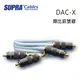 瑞典 supra 線材 DAC-X 類比訊號線/冰藍色/1M/公司貨