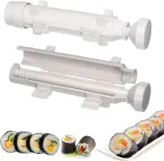 2 Pack Quick Sushi Roller Kit Home Sushi Rolls Maker Bazooka Kitchen Easy