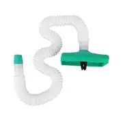 Universal Car Air Conditioning Vent Extension Hose,White & Green