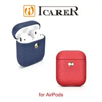 在飛比找樂天市場購物網優惠-【愛瘋潮】99免運 ICARER 荔枝紋系列 AirPods