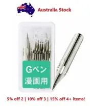 Zebra model G pen dip nibs - Chrome - Made in Japan - 3/10 pack