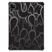 iPad Pro 11-inch (3rd/4th gen) iPad Impact Case SUPER WAVY (BLACK)
