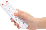 Replacement Remote Control for All Types of Projectors, Universal Projector Remote Control, White