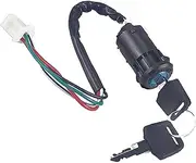 Lock Key, 4-Wire Ignition Switch Lock Key for Quad ATV Go Kart Pit Dirt Bike Moped Scooter