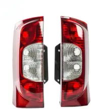 Left + Right Rear Tail Lights for Fiat Fiorino 2008+ Citroen Nemo Peugeot Bipper