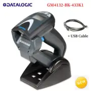Datalogic Gryphon ID GM4132-BK-433K1 433MHz Wireless Barcode Scanner w/USB Cable