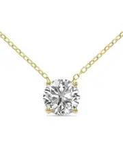 14K 0.75 ct. tw. Lab Grown Diamond Solitaire Necklace