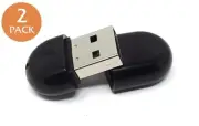2X Replacement USB Wireless Dongle for Fitbit Flex/Force/One/Charge