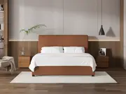 My Style Tapered Headboard & Drawer Base - King / Gingerbread / Standard Base