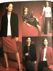 Vogue Patterns Misses Five Easy Pieces Suit, Jacket, Top Dress Skirt Pants V7686