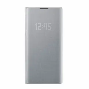 三星 Note10 Plus 翻蓋保護皮套 NOTE10 智能LED皮套 防摔手機保護殼 抗菌手機殼 原廠盒裝