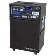 VOCOPRO CHAMPIONRECBASIC 200W 4-Channel Multi-Format Portable P.A. System wit...