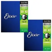 Elixir Electric Guitar Strings OPTIWEB Super Light .009-.042 #19002 Set of 2 [Do