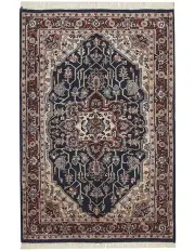 [The Handmade Collection] Indian Handmade Jaypor Rug 180X120cm in Cream