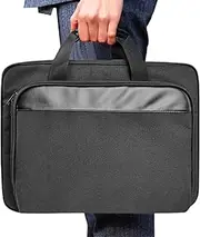 Printer Case - Large Laptop Carrying Bag,Padded Mobile Printer Carry Bag with Shoulder & Trolley Strap, Laptop Layer, for Travel Business Buniq