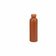 Earthen Clay Water Bottle (Brown, 650 Ml)