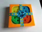 Scrub Daddy Variety Pack 4 Count Flexible Non Scratch Colored Sponges