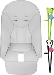 High Chair Covers for Baby - PU Leather Padding Seat for Kids Chairs | Non Slip Baby High Chair Seat Cushion Liner Mat Pad for Toddler Kids