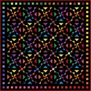 WHIMSY - 87" x 87" - Pre-cut Quilt Kit by Quilt-Addicts Queen size