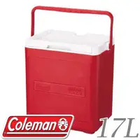 在飛比找蝦皮商城優惠-【Coleman 美國 17L置物型冰桶 紅】CM-1321