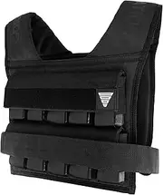 GORNATION® Weighted Vest | Compact & Adjustable Weights for Fitness, Calisthenics & Strength Training | Weight Vest for Men & Women