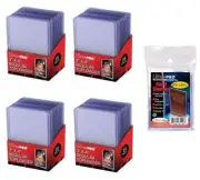 100x Ultra Pro Regular 3 x 4 Toploaders + 100x Ultra Pro Sleeves