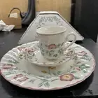 Churchill Briar Rose Fine English Tableware 3 Pc Setting New In Box