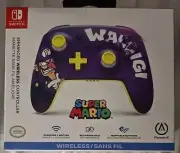 PowerA Waluigi Rechargeable Wireless Controller for Nintendo Switch WALUIGI