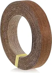 jojofuny Seamless Appearance Wood Edge Strip 1 Roll Veneer Edging Tape Sturdy for Furniture Restoration Countertop